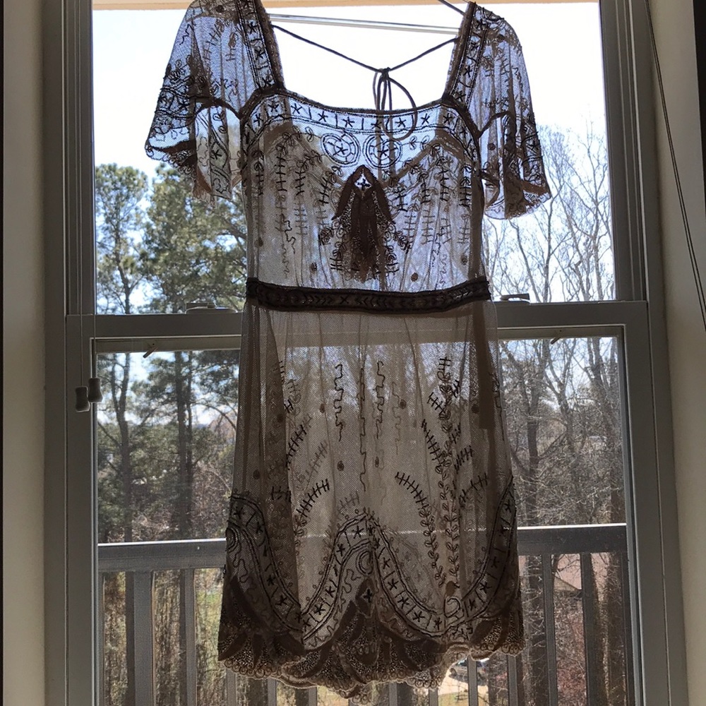 FREE PEOPLE Notting Hill Mini Dress - Picture 5 of 8
